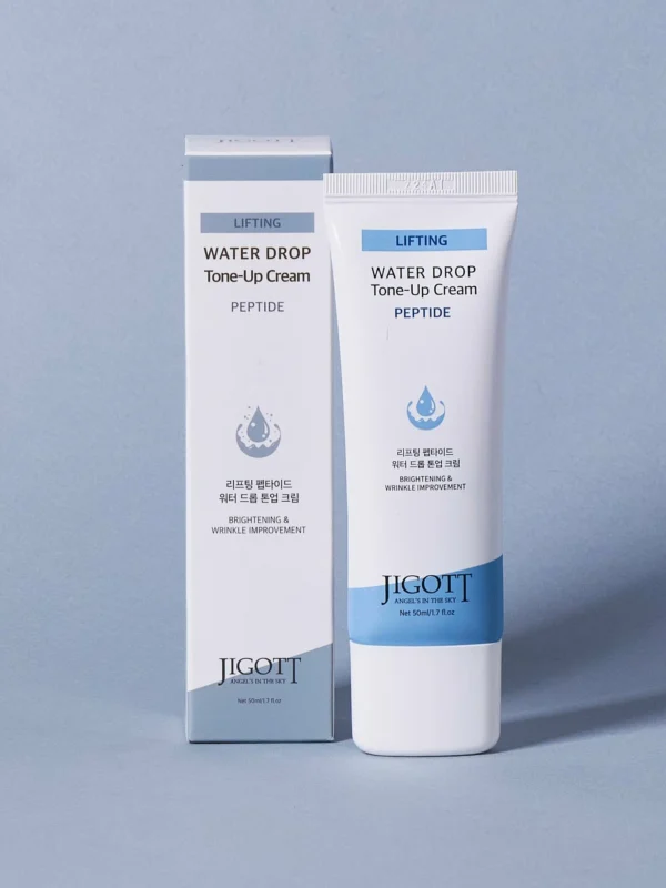 Jigott Lifting Peptide Water Drop Tone Up Cream - 50ml | جيكوت كريم تون اب مرطب غني بالببتيدات - 50 مل