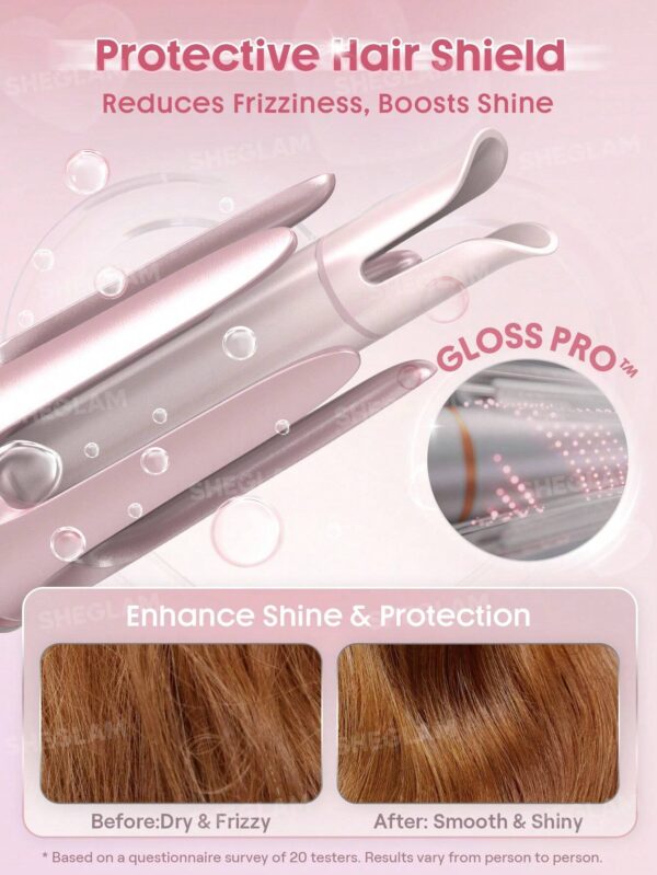 SHEGLAM Cupid's Charm One-Touch Instant Curler | شيكلام جهاز تجعيد الشعر - اصدار كيوبد تشارم