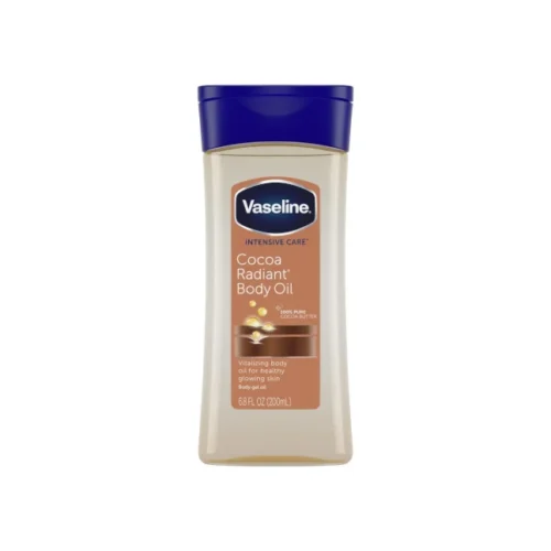 Vaseline Cocoa Radiant Body Oil - 200ml | فازلين زيت الجسم بالكاكاو - 200 مل