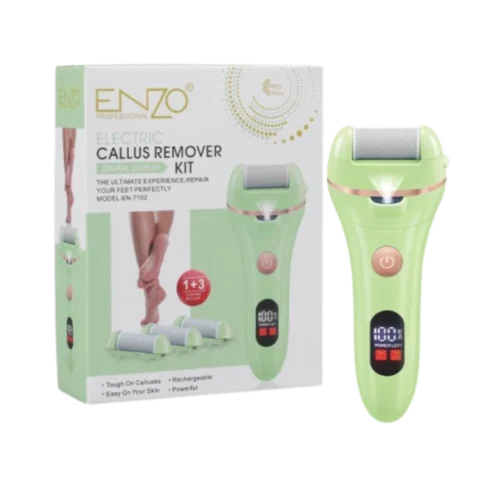 ENZO Electric Callus Remover Kit |إنزو المجموعة الكهربائية لإزالة الجلد الميت