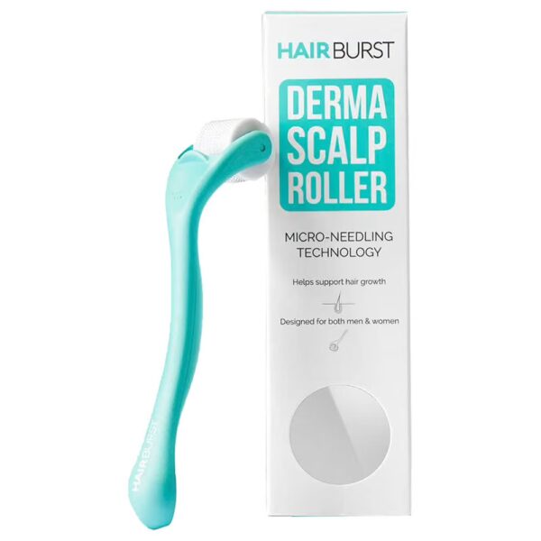 HAIR BURST Derma Scalp Roller Rouleau Pour Le Cuir Chevelu Derma | هيربيرست ديرما رولر لفروة الرأس