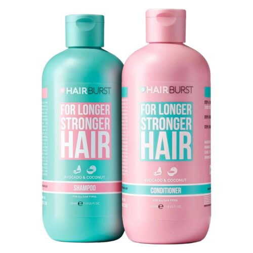 IMG_3781 HAIR BURST Shampoo & Conditioner for Longer Stronger Hair هيربرست مجموعة تقوية ونمو الشعر شامبو وبلسم