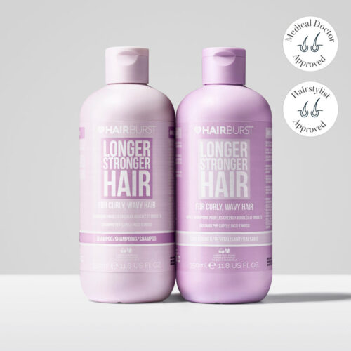 HAIR BURST Shampoo & Conditioner for Curly and Wavy Hair | هير برست مجموعة العناية بالشعر الكيرلي