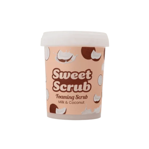 Sweet_Scrub_Foaming_Scrub_Milk_Coconut_-_500g Sweet Scrub Foaming Scrub Milk & Coconut - 500g | سويت سكراب مقشر رغوي للجسم برائحة الحليب وجوز الهند - 500غ