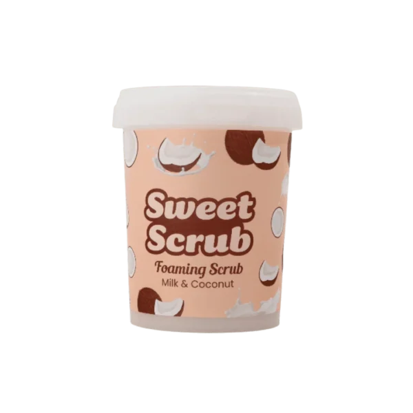 Sweet_Scrub_Foaming_Scrub_Milk_Coconut_-_500g Sweet Scrub Foaming Scrub Milk & Coconut - 500g | سويت سكراب مقشر رغوي للجسم برائحة الحليب وجوز الهند - 500غ