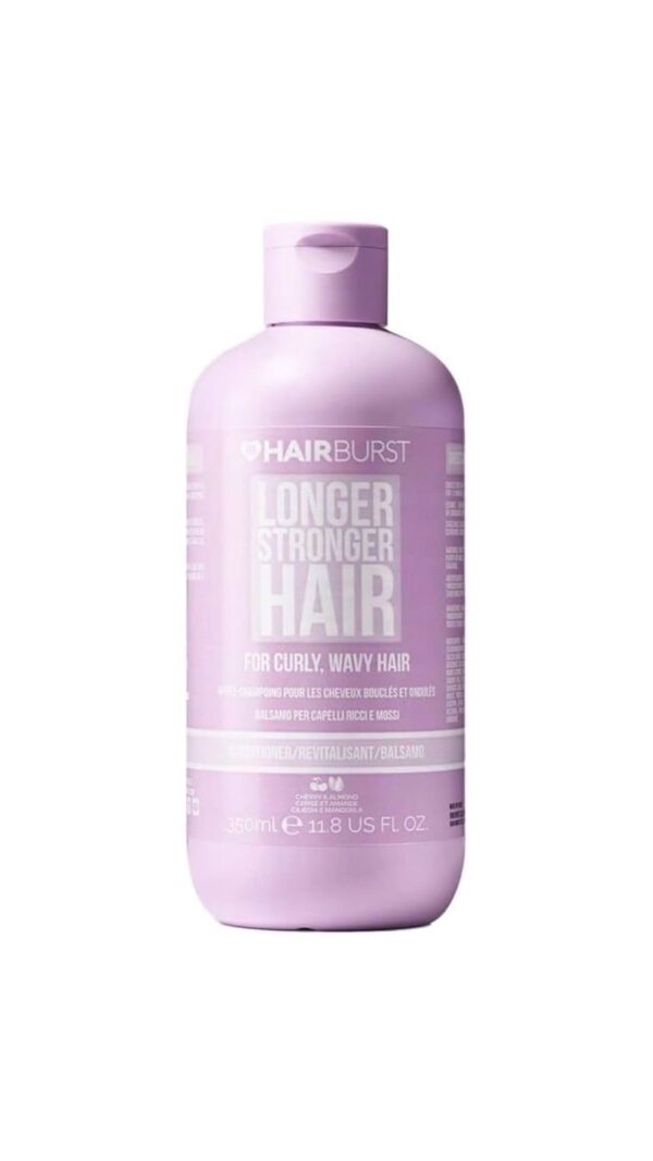 HAIR BURST Conditioner for Curly and Wavy Hair - 350ml | هير برست بلسم للشعر الكيرلي والمموج - 350 مل