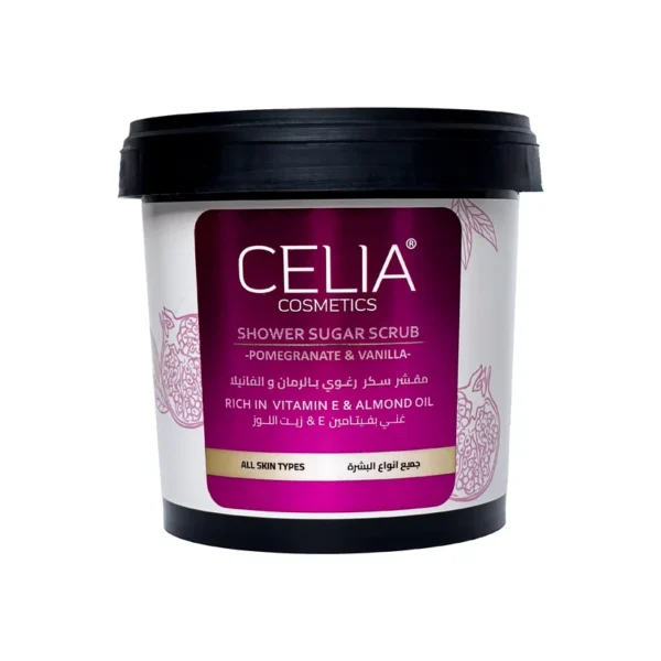 CELIA | سيليا مقشر رغوي بالرمان والفانيلا - 600غ