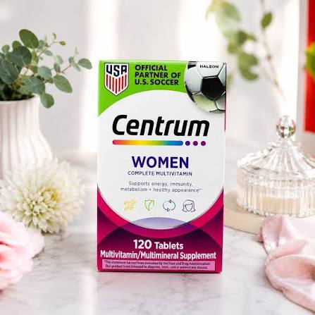 centrum women supplement - 120Tablets | سنتروم للنساء مكمل غذائي – 120 قرص