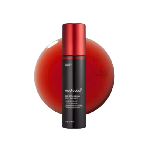 medicube Red Acne Body Peeling Shot - 110g | مديكيوب مقشر الجسم الأحمر - 110 غ