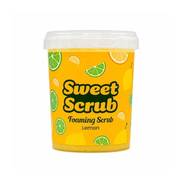 Foaming Scrub Foaming Scrub Lemon - 500g | سويت سكراب مقشر رغوي للجسم بالليمون – 500 غرام