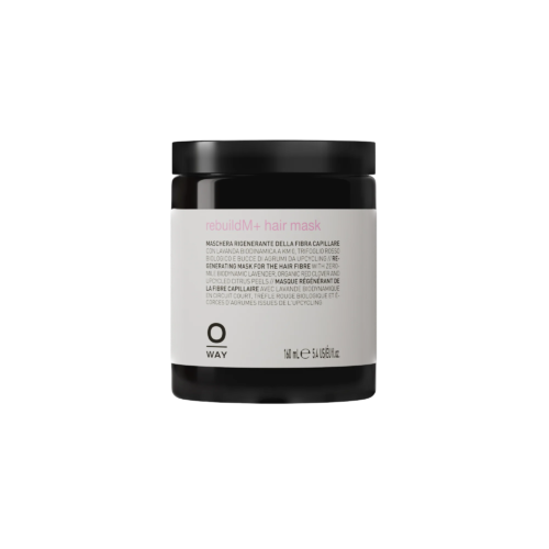 OWAY RebuildM + Hair Mask - 160ml | اوي ماسك مكثف للشعر يعزز قوة الشعر وكثافته ومرونته - 160 مل