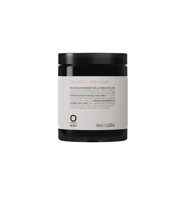 OWAY RebuildM + Hair Mask - 160ml | اوي ماسك مكثف للشعر يعزز قوة الشعر وكثافته ومرونته - 160 مل