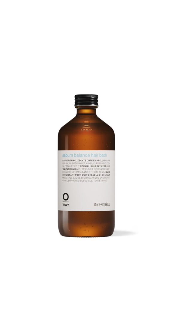 Oway sebum balance hair bath - 240ml | أو واي شامبو للشعر الدهني - 240 مل