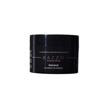 Razzo Masque Illuminating And Nourishing Treatment With Argan Oil & Keratin - 250ml | رازو ماسك علاجي بزيت الأرجان والكيراتين – 250 مل