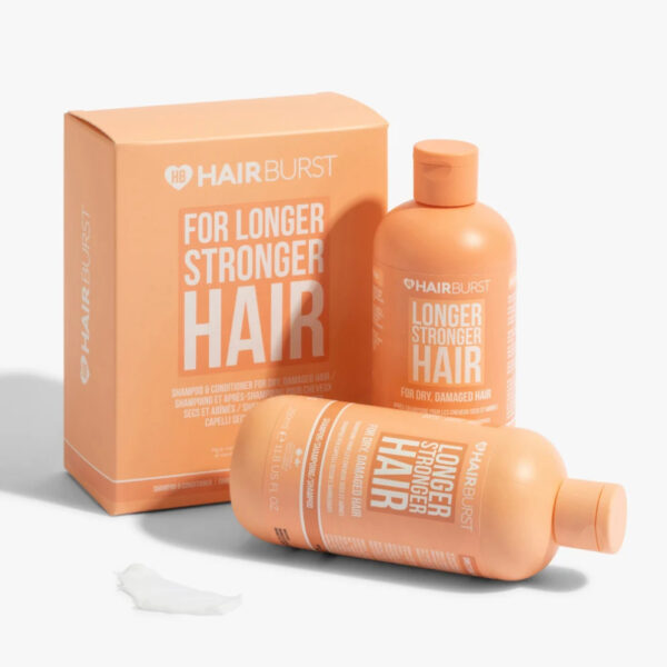 HAIR BURST SHAMPOO + CONDITIONER FOR DAMAGED HAIR - 350x2 ml | مجموعة الشعر الجاف والمتضرر هير برست 2× 350مل